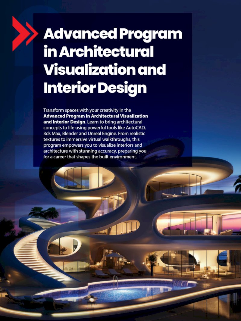 Advanced program in arch viz and interior design