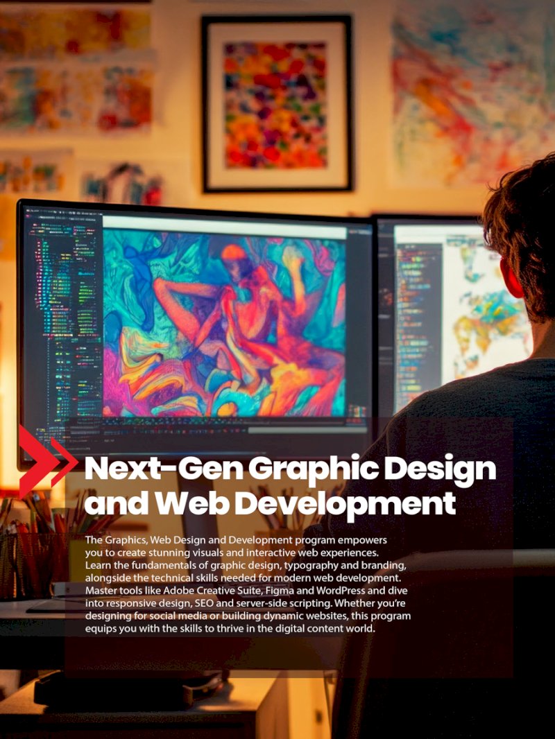 Next-gen graphic design and web development
