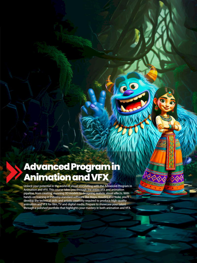 Advanced program in animation and vfx
