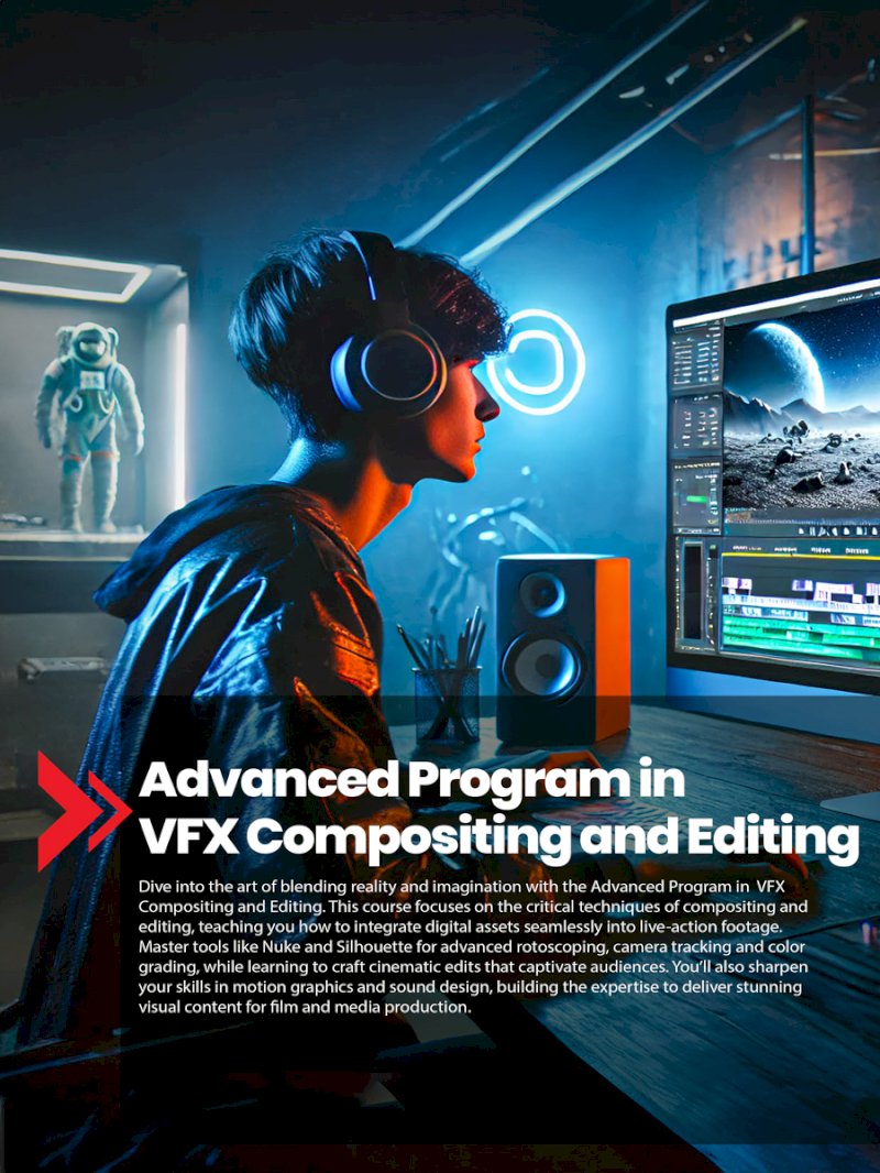 Advanced program in vfx compositing and editing
