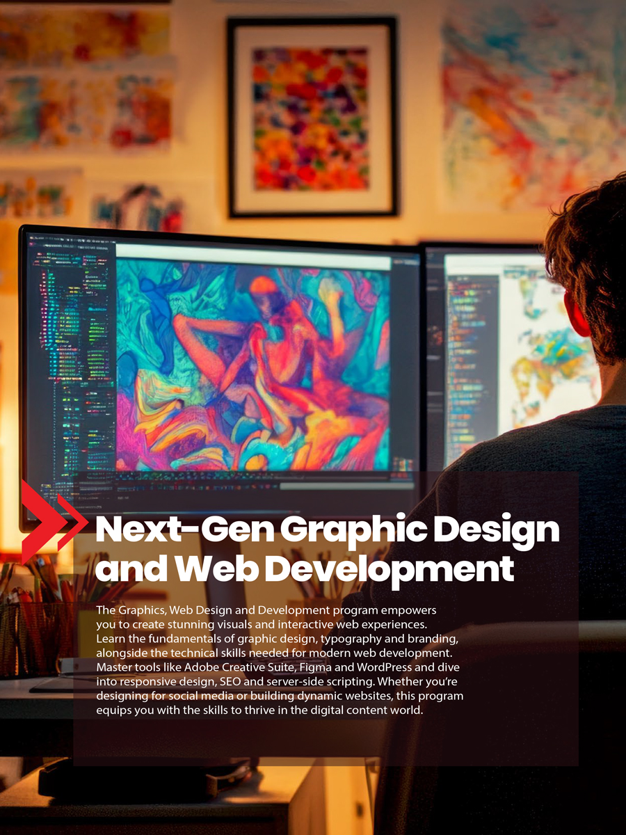 Next-gen graphic design and web development