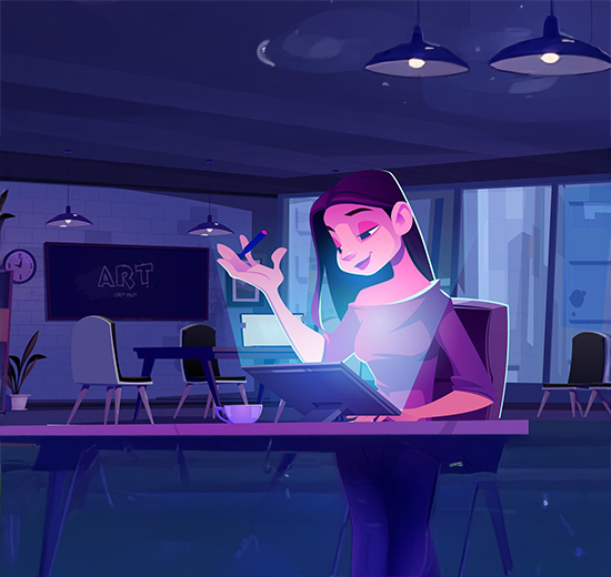 Master in 2d animation