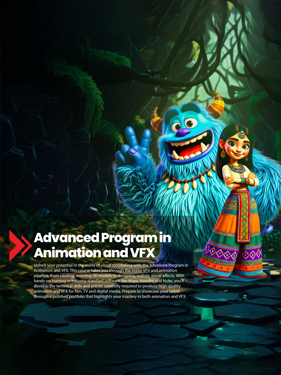 Advanced program in animation and vfx